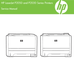 Сервисный мануал для принтера HP LaserJet P2035, P2055