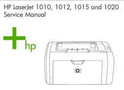 Сервисный мануал для принтера HP LaserJet 1010,1012,1015,1020